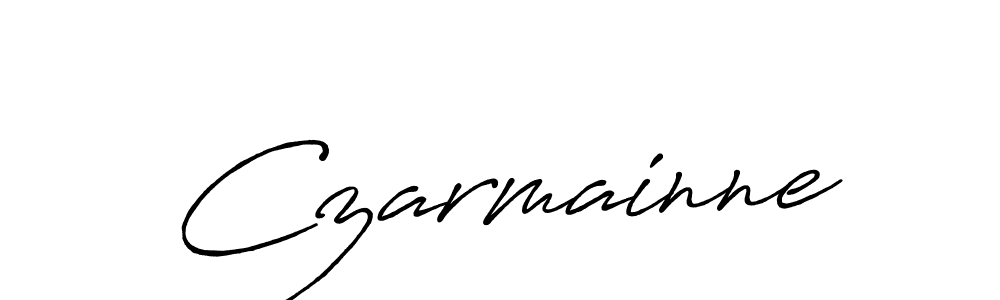 It looks lik you need a new signature style for name Czarmainne. Design unique handwritten (Antro_Vectra_Bolder) signature with our free signature maker in just a few clicks. Czarmainne signature style 7 images and pictures png