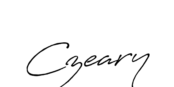 if you are searching for the best signature style for your name Czeary. so please give up your signature search. here we have designed multiple signature styles  using Antro_Vectra_Bolder. Czeary signature style 7 images and pictures png