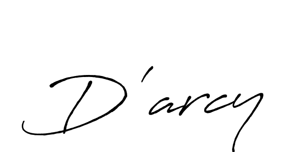 How to make D'arcy name signature. Use Antro_Vectra_Bolder style for creating short signs online. This is the latest handwritten sign. D'arcy signature style 7 images and pictures png