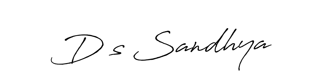 Make a short D❤s Sandhya signature style. Manage your documents anywhere anytime using Antro_Vectra_Bolder. Create and add eSignatures, submit forms, share and send files easily. D❤s Sandhya signature style 7 images and pictures png