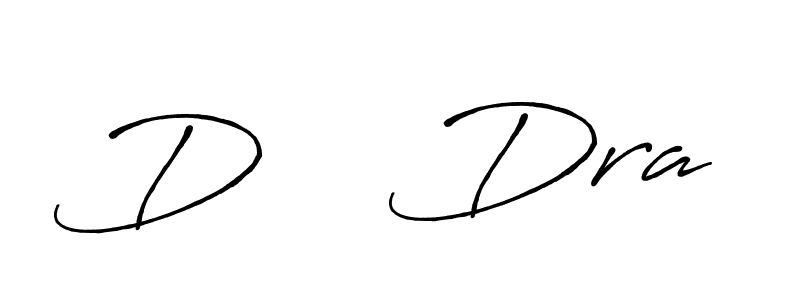 Make a beautiful signature design for name D    Dra. With this signature (Antro_Vectra_Bolder) style, you can create a handwritten signature for free. D    Dra signature style 7 images and pictures png