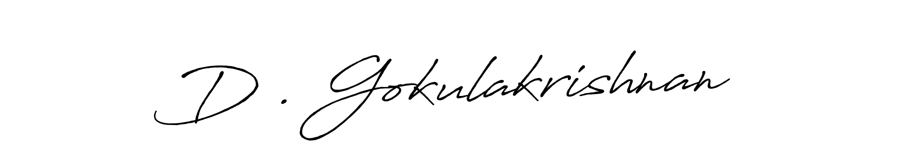 How to make D . Gokulakrishnan signature? Antro_Vectra_Bolder is a professional autograph style. Create handwritten signature for D . Gokulakrishnan name. D . Gokulakrishnan signature style 7 images and pictures png