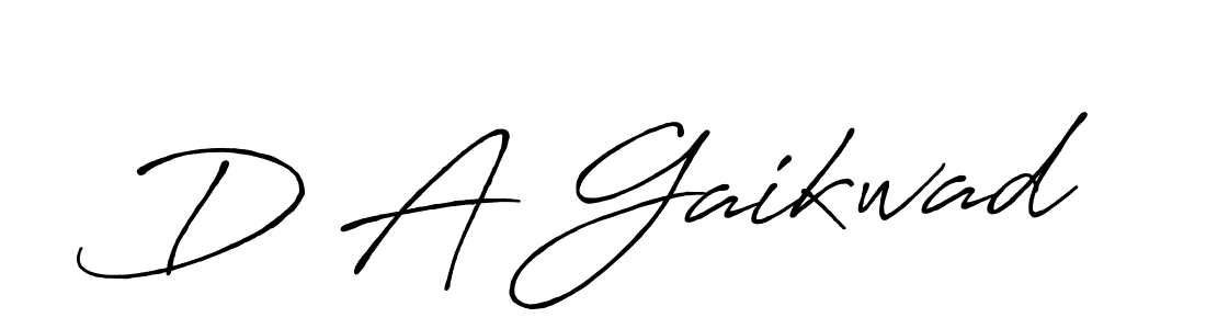 Also You can easily find your signature by using the search form. We will create D A Gaikwad name handwritten signature images for you free of cost using Antro_Vectra_Bolder sign style. D A Gaikwad signature style 7 images and pictures png