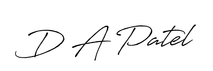 How to Draw D A Patel signature style? Antro_Vectra_Bolder is a latest design signature styles for name D A Patel. D A Patel signature style 7 images and pictures png