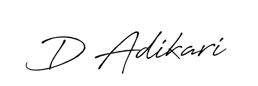 You should practise on your own different ways (Antro_Vectra_Bolder) to write your name (D Adikari) in signature. don't let someone else do it for you. D Adikari signature style 7 images and pictures png