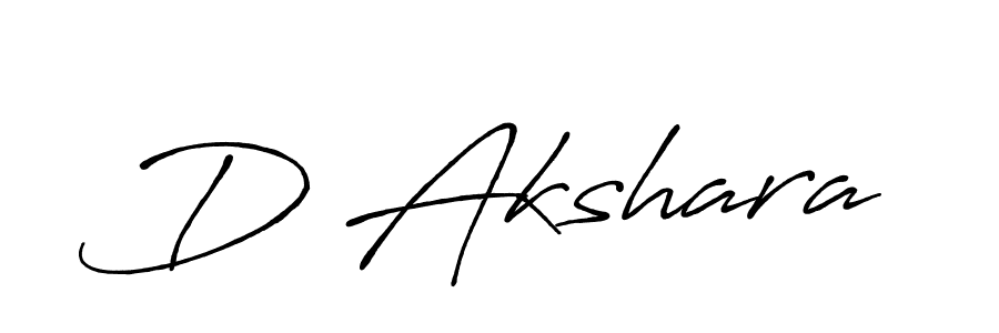 Once you've used our free online signature maker to create your best signature Antro_Vectra_Bolder style, it's time to enjoy all of the benefits that D Akshara name signing documents. D Akshara signature style 7 images and pictures png