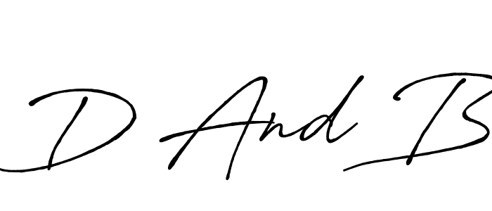Antro_Vectra_Bolder is a professional signature style that is perfect for those who want to add a touch of class to their signature. It is also a great choice for those who want to make their signature more unique. Get D And B name to fancy signature for free. D And B signature style 7 images and pictures png