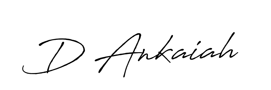 Antro_Vectra_Bolder is a professional signature style that is perfect for those who want to add a touch of class to their signature. It is also a great choice for those who want to make their signature more unique. Get D Ankaiah name to fancy signature for free. D Ankaiah signature style 7 images and pictures png