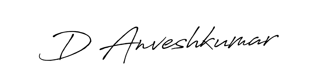 D Anveshkumar stylish signature style. Best Handwritten Sign (Antro_Vectra_Bolder) for my name. Handwritten Signature Collection Ideas for my name D Anveshkumar. D Anveshkumar signature style 7 images and pictures png