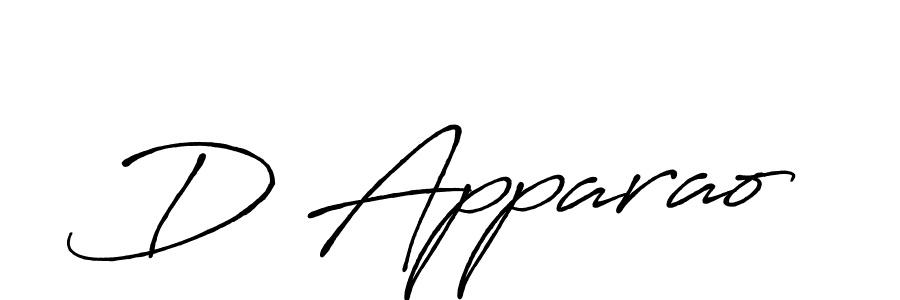 This is the best signature style for the D Apparao name. Also you like these signature font (Antro_Vectra_Bolder). Mix name signature. D Apparao signature style 7 images and pictures png