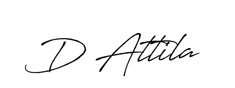 Make a beautiful signature design for name D Attila. With this signature (Antro_Vectra_Bolder) style, you can create a handwritten signature for free. D Attila signature style 7 images and pictures png