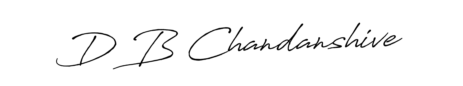 Also You can easily find your signature by using the search form. We will create D B Chandanshive name handwritten signature images for you free of cost using Antro_Vectra_Bolder sign style. D B Chandanshive signature style 7 images and pictures png
