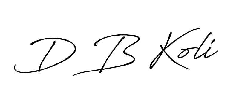Once you've used our free online signature maker to create your best signature Antro_Vectra_Bolder style, it's time to enjoy all of the benefits that D B Koli name signing documents. D B Koli signature style 7 images and pictures png