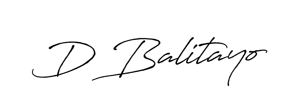 It looks lik you need a new signature style for name D Balitayo. Design unique handwritten (Antro_Vectra_Bolder) signature with our free signature maker in just a few clicks. D Balitayo signature style 7 images and pictures png