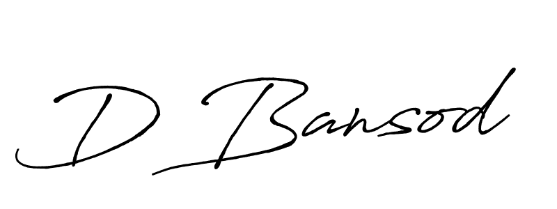 if you are searching for the best signature style for your name D Bansod. so please give up your signature search. here we have designed multiple signature styles  using Antro_Vectra_Bolder. D Bansod signature style 7 images and pictures png