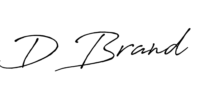 It looks lik you need a new signature style for name D Brand. Design unique handwritten (Antro_Vectra_Bolder) signature with our free signature maker in just a few clicks. D Brand signature style 7 images and pictures png