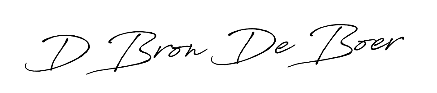 if you are searching for the best signature style for your name D Bron De Boer. so please give up your signature search. here we have designed multiple signature styles  using Antro_Vectra_Bolder. D Bron De Boer signature style 7 images and pictures png