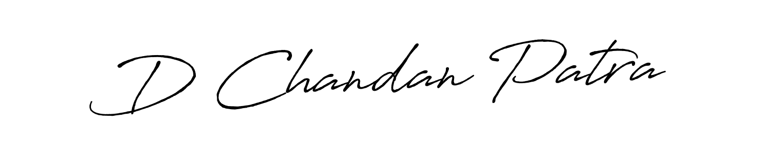Antro_Vectra_Bolder is a professional signature style that is perfect for those who want to add a touch of class to their signature. It is also a great choice for those who want to make their signature more unique. Get D Chandan Patra name to fancy signature for free. D Chandan Patra signature style 7 images and pictures png