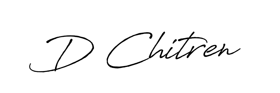 Design your own signature with our free online signature maker. With this signature software, you can create a handwritten (Antro_Vectra_Bolder) signature for name D Chitren. D Chitren signature style 7 images and pictures png