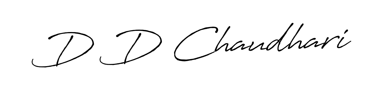 It looks lik you need a new signature style for name D D Chaudhari. Design unique handwritten (Antro_Vectra_Bolder) signature with our free signature maker in just a few clicks. D D Chaudhari signature style 7 images and pictures png