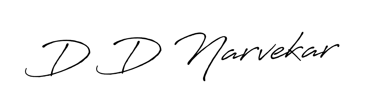 Similarly Antro_Vectra_Bolder is the best handwritten signature design. Signature creator online .You can use it as an online autograph creator for name D D Narvekar. D D Narvekar signature style 7 images and pictures png