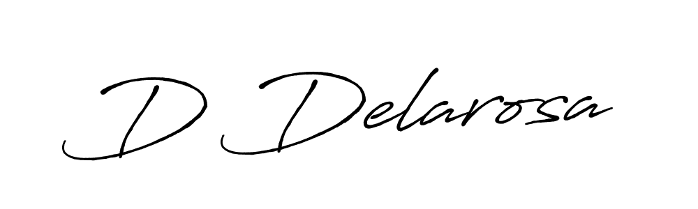 The best way (Antro_Vectra_Bolder) to make a short signature is to pick only two or three words in your name. The name D Delarosa include a total of six letters. For converting this name. D Delarosa signature style 7 images and pictures png