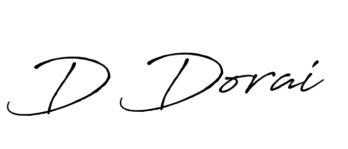 D Dorai stylish signature style. Best Handwritten Sign (Antro_Vectra_Bolder) for my name. Handwritten Signature Collection Ideas for my name D Dorai. D Dorai signature style 7 images and pictures png