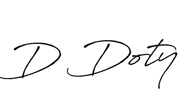 Also we have D Doty name is the best signature style. Create professional handwritten signature collection using Antro_Vectra_Bolder autograph style. D Doty signature style 7 images and pictures png