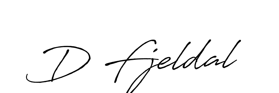 Use a signature maker to create a handwritten signature online. With this signature software, you can design (Antro_Vectra_Bolder) your own signature for name D Fjeldal. D Fjeldal signature style 7 images and pictures png