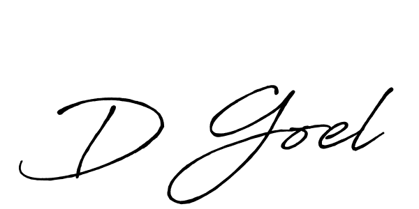 You should practise on your own different ways (Antro_Vectra_Bolder) to write your name (D Goel) in signature. don't let someone else do it for you. D Goel signature style 7 images and pictures png