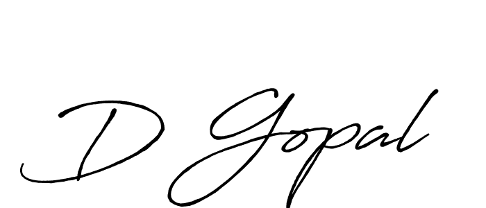 How to make D Gopal signature? Antro_Vectra_Bolder is a professional autograph style. Create handwritten signature for D Gopal name. D Gopal signature style 7 images and pictures png
