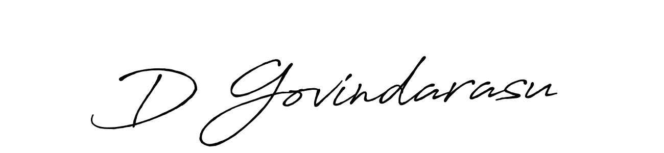 Use a signature maker to create a handwritten signature online. With this signature software, you can design (Antro_Vectra_Bolder) your own signature for name D Govindarasu. D Govindarasu signature style 7 images and pictures png