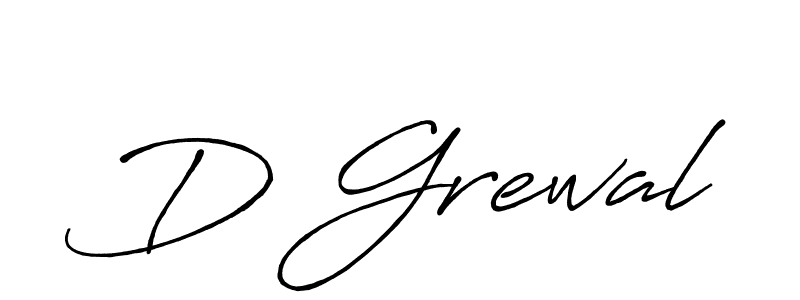 Use a signature maker to create a handwritten signature online. With this signature software, you can design (Antro_Vectra_Bolder) your own signature for name D Grewal. D Grewal signature style 7 images and pictures png