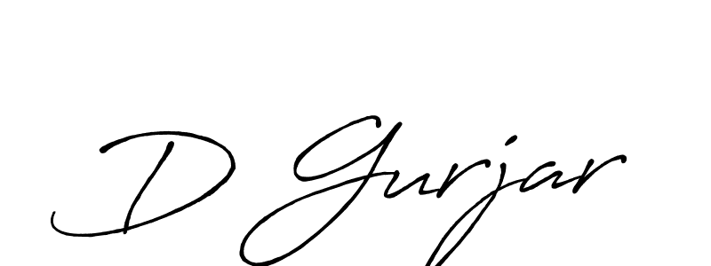 Antro_Vectra_Bolder is a professional signature style that is perfect for those who want to add a touch of class to their signature. It is also a great choice for those who want to make their signature more unique. Get D Gurjar name to fancy signature for free. D Gurjar signature style 7 images and pictures png
