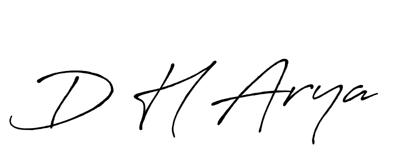 Once you've used our free online signature maker to create your best signature Antro_Vectra_Bolder style, it's time to enjoy all of the benefits that D H Arya name signing documents. D H Arya signature style 7 images and pictures png