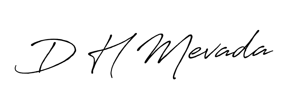 You can use this online signature creator to create a handwritten signature for the name D H Mevada. This is the best online autograph maker. D H Mevada signature style 7 images and pictures png