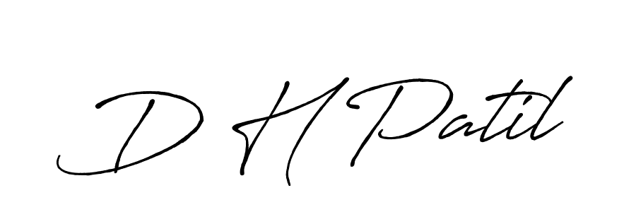 This is the best signature style for the D H Patil name. Also you like these signature font (Antro_Vectra_Bolder). Mix name signature. D H Patil signature style 7 images and pictures png