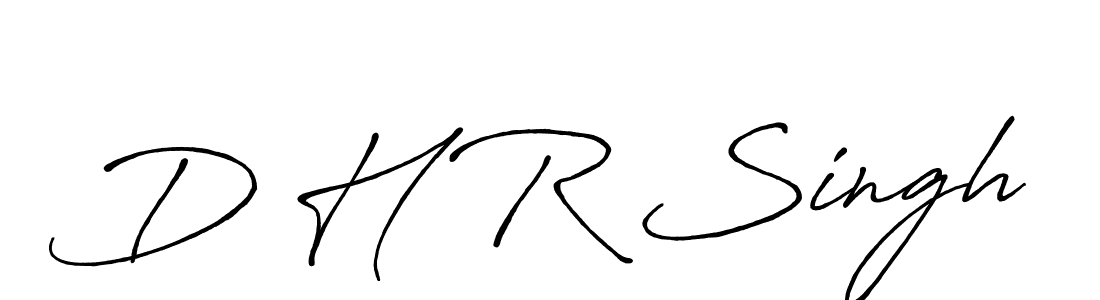 It looks lik you need a new signature style for name D H R Singh. Design unique handwritten (Antro_Vectra_Bolder) signature with our free signature maker in just a few clicks. D H R Singh signature style 7 images and pictures png