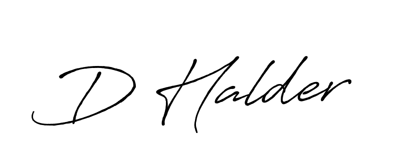 Use a signature maker to create a handwritten signature online. With this signature software, you can design (Antro_Vectra_Bolder) your own signature for name D Halder. D Halder signature style 7 images and pictures png
