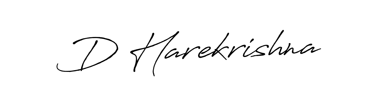 How to make D Harekrishna name signature. Use Antro_Vectra_Bolder style for creating short signs online. This is the latest handwritten sign. D Harekrishna signature style 7 images and pictures png