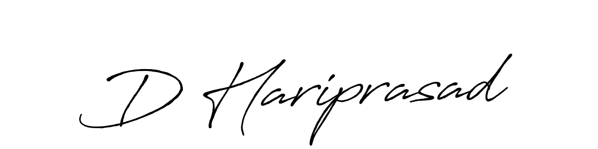 Once you've used our free online signature maker to create your best signature Antro_Vectra_Bolder style, it's time to enjoy all of the benefits that D Hariprasad name signing documents. D Hariprasad signature style 7 images and pictures png