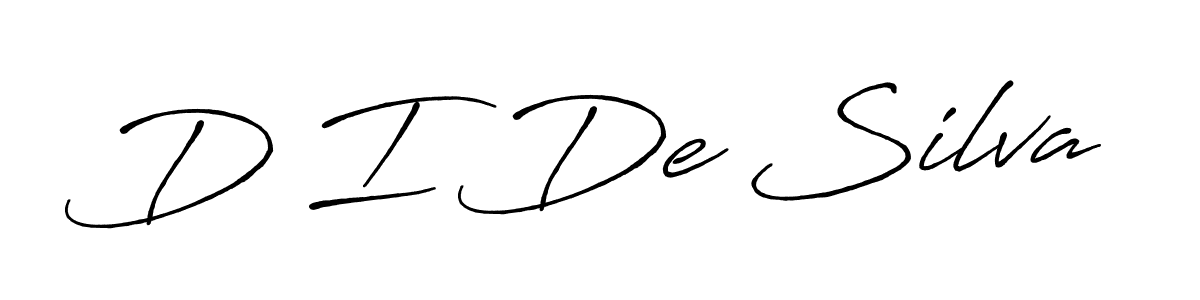 Similarly Antro_Vectra_Bolder is the best handwritten signature design. Signature creator online .You can use it as an online autograph creator for name D I De Silva. D I De Silva signature style 7 images and pictures png