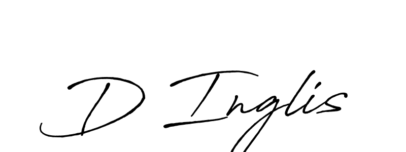 D Inglis stylish signature style. Best Handwritten Sign (Antro_Vectra_Bolder) for my name. Handwritten Signature Collection Ideas for my name D Inglis. D Inglis signature style 7 images and pictures png