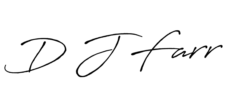 Also we have D J Farr name is the best signature style. Create professional handwritten signature collection using Antro_Vectra_Bolder autograph style. D J Farr signature style 7 images and pictures png