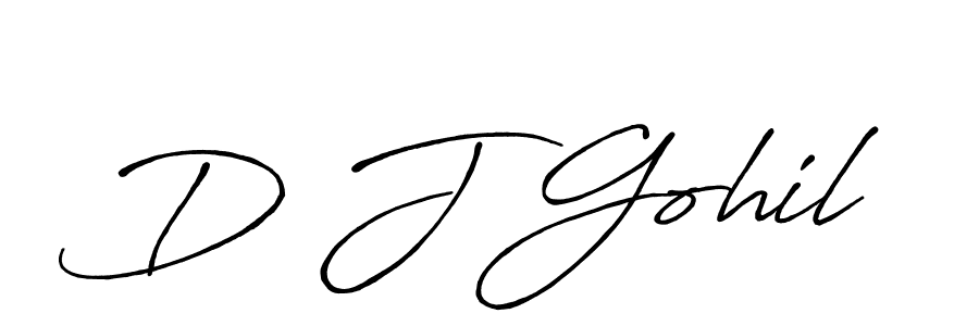 Here are the top 10 professional signature styles for the name D J Gohil. These are the best autograph styles you can use for your name. D J Gohil signature style 7 images and pictures png