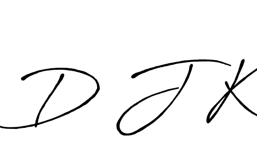 How to make D J K signature? Antro_Vectra_Bolder is a professional autograph style. Create handwritten signature for D J K name. D J K signature style 7 images and pictures png