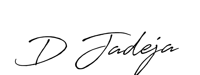 You should practise on your own different ways (Antro_Vectra_Bolder) to write your name (D Jadeja) in signature. don't let someone else do it for you. D Jadeja signature style 7 images and pictures png