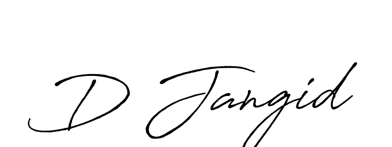 Best and Professional Signature Style for D Jangid. Antro_Vectra_Bolder Best Signature Style Collection. D Jangid signature style 7 images and pictures png