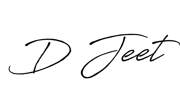 Similarly Antro_Vectra_Bolder is the best handwritten signature design. Signature creator online .You can use it as an online autograph creator for name D Jeet. D Jeet signature style 7 images and pictures png