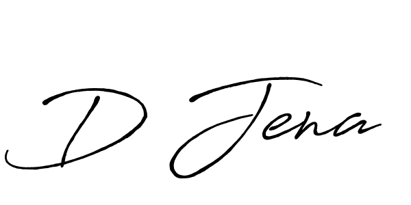 D Jena stylish signature style. Best Handwritten Sign (Antro_Vectra_Bolder) for my name. Handwritten Signature Collection Ideas for my name D Jena. D Jena signature style 7 images and pictures png